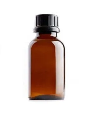 Glass Media Bottle