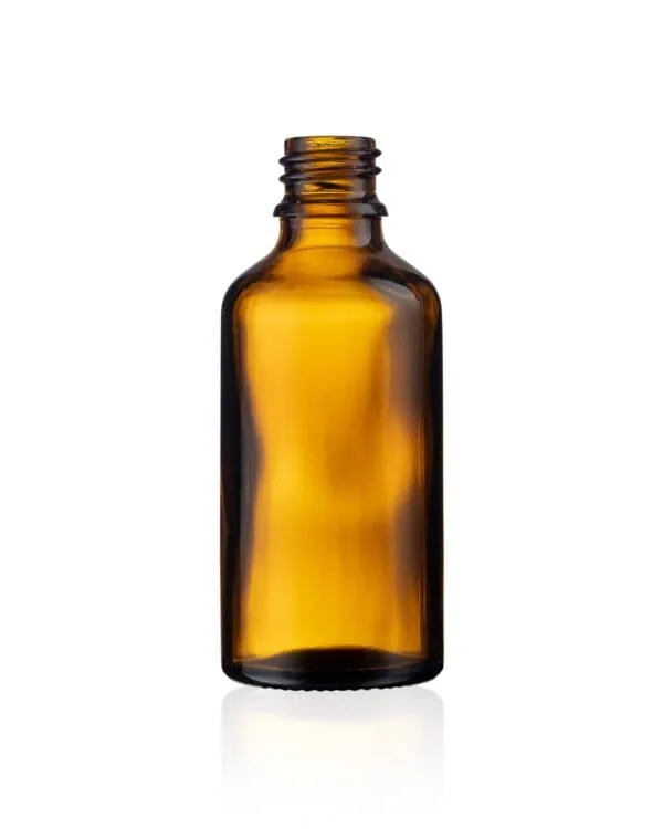 50ml Amber Glass Dropper Bottle (Kingston)
